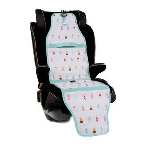 NWT Cool Carats Car Seat Cooling Pad for Babies & Toddlers Popsicle White